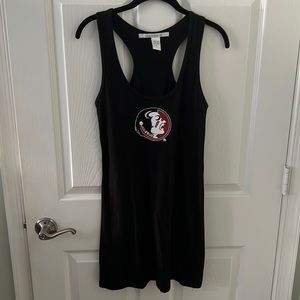 Florida State University Seminoles Racerback Tank Dress Collegiate